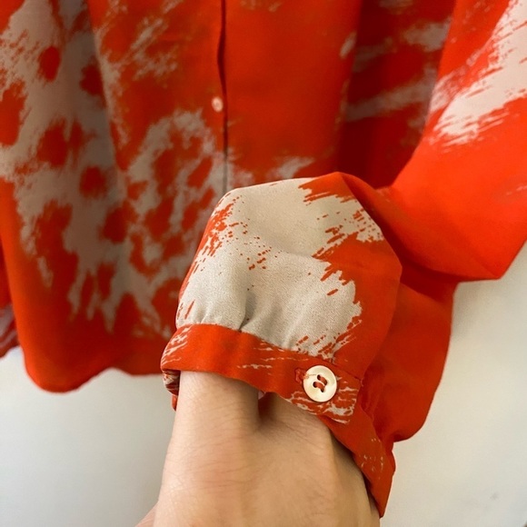 Anthropologie Yoana Baraschi Printed Loose Blouse - Picture 8 of 12